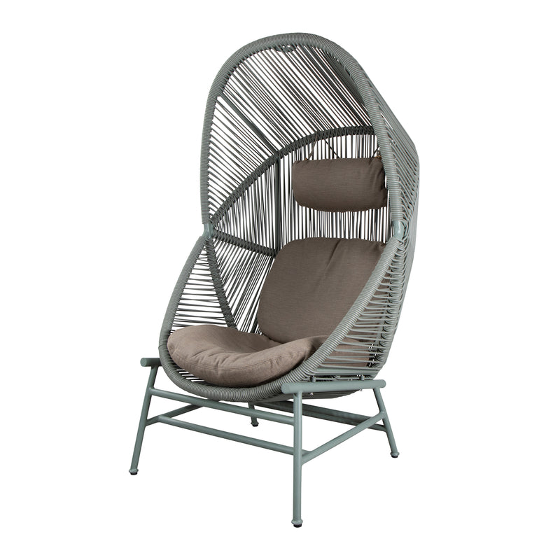 Cane-Line - Hive Sessel Outdoor | dusty green / taupe