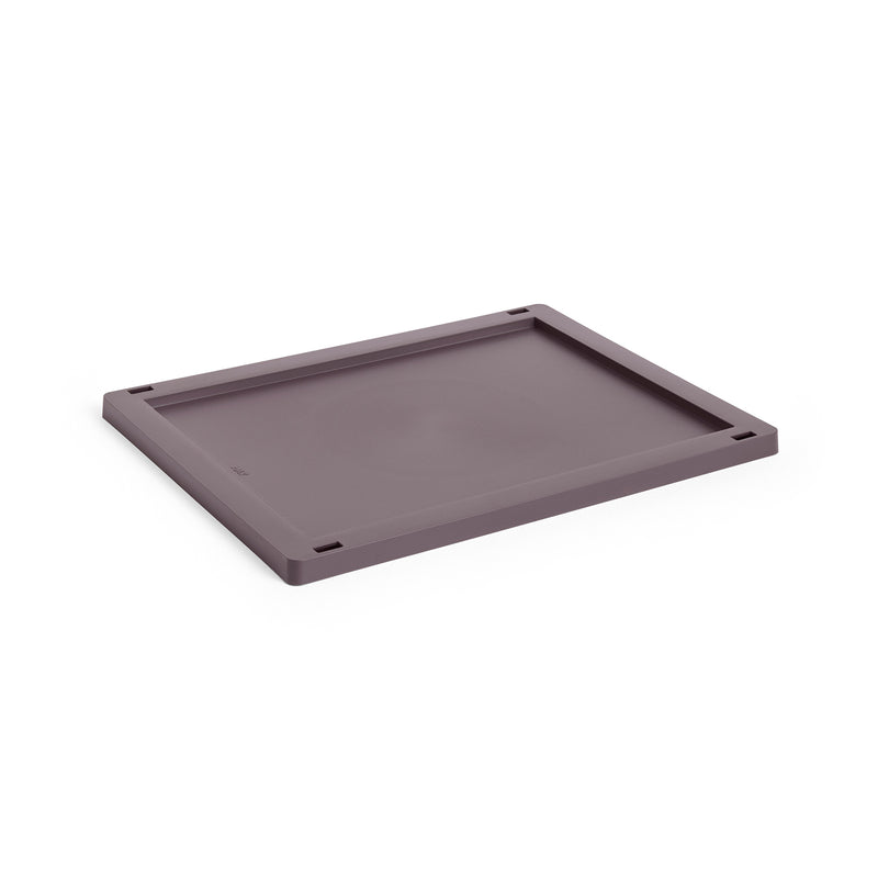 HAY - Kunststoffdeckel für Colour Crate M | M / bordeaux