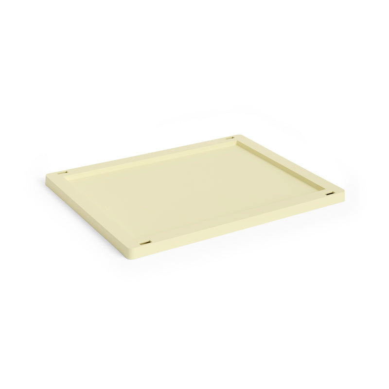 HAY - Kunststoffdeckel für Colour Crate M | M / hellgelb