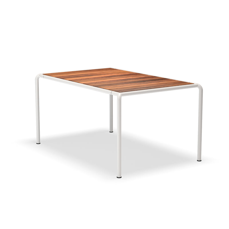 HOUE - AVANTI Outdoor Esstisch | Esche / 153 x 98 cm / muted white