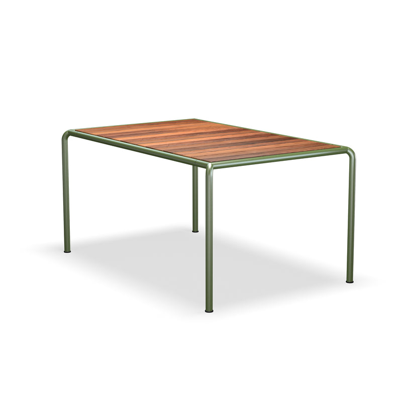HOUE - AVANTI Outdoor Esstisch | Esche / 153 x 98 cm / olivgrün