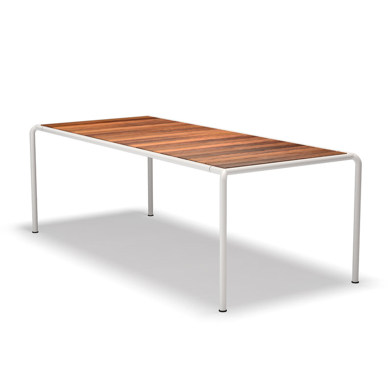 HOUE - AVANTI Outdoor Esstisch | Esche / 222 x 98 cm / muted white