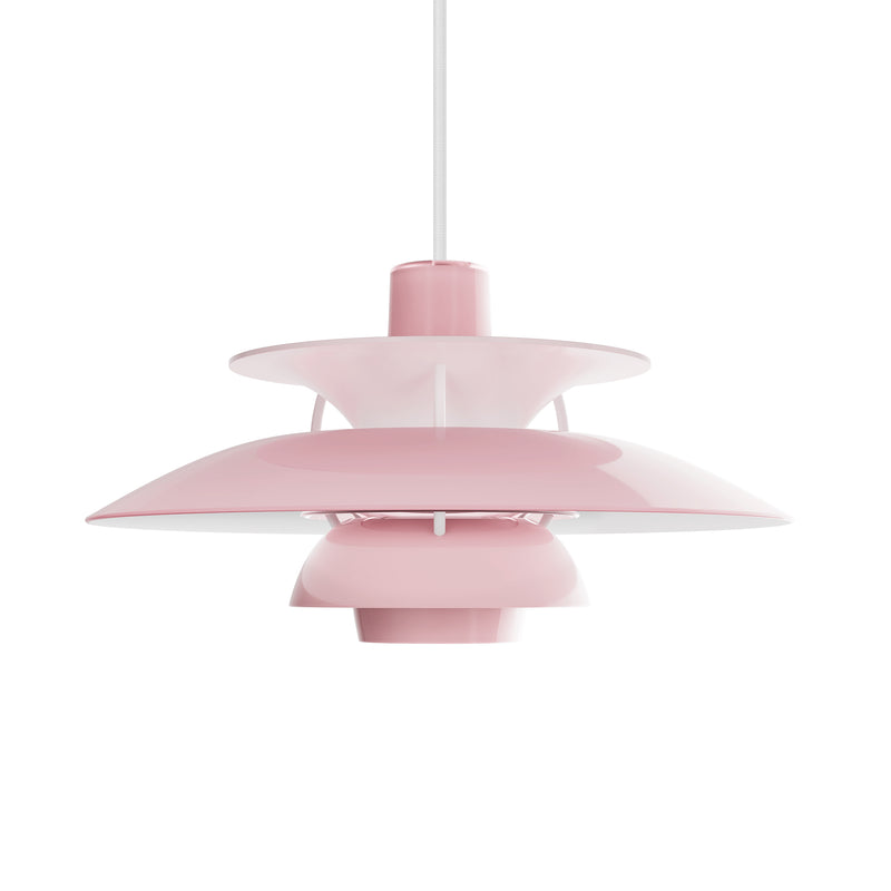 Louis Poulsen - PH 5 320 Opal Pendelleuchte | opal pale rose