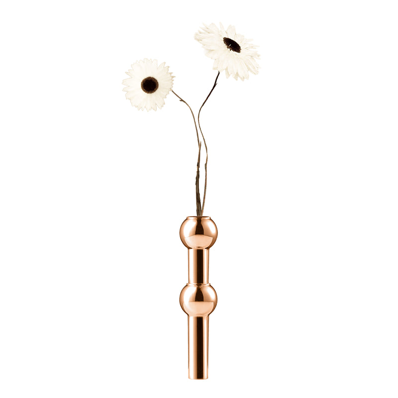 Stoff Nagel - Vase | roségold