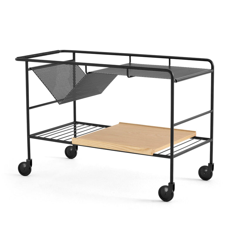 &Tradition - Alima NDS1 Servierwagen | matt schwarz / Eiche