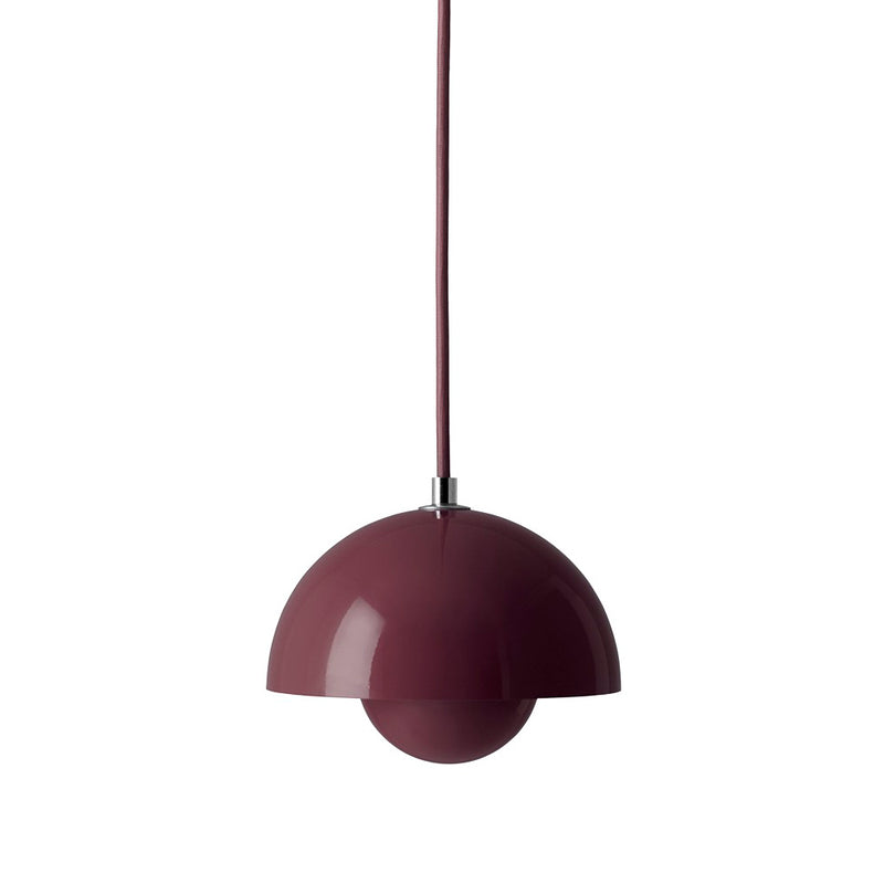 &Tradition - FlowerPot Pendelleuchte VP10 | dunkle pflaume