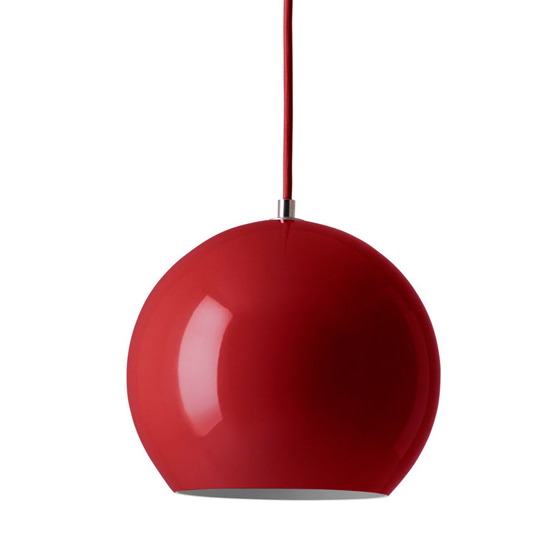 &Tradition - Topan Pendelleuchte VP6 | zinnoberrot