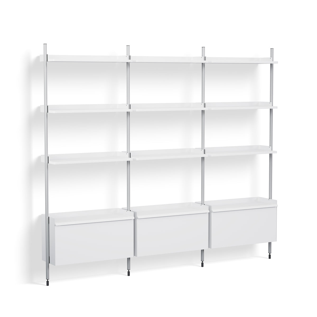 HAY - Pier System | Pier System 133 / weiß/Aluminium