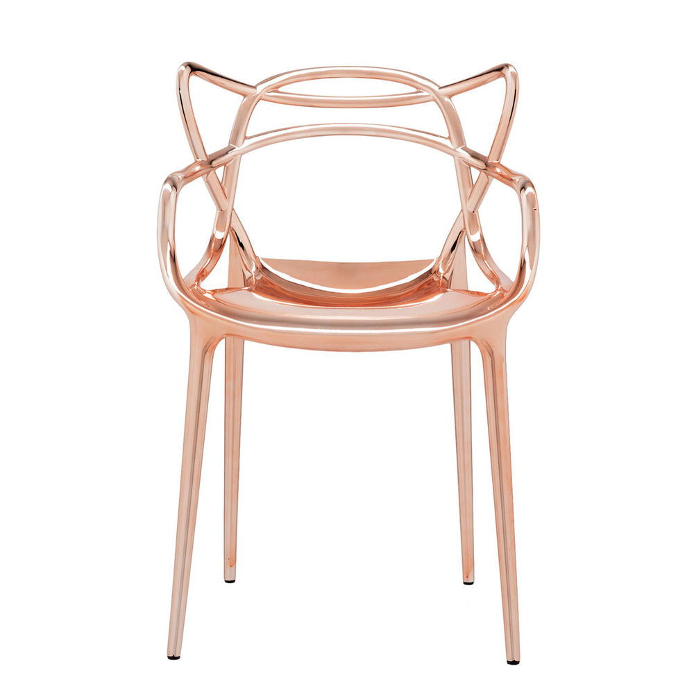 Kartell - Masters Stuhl | metallic kupfer