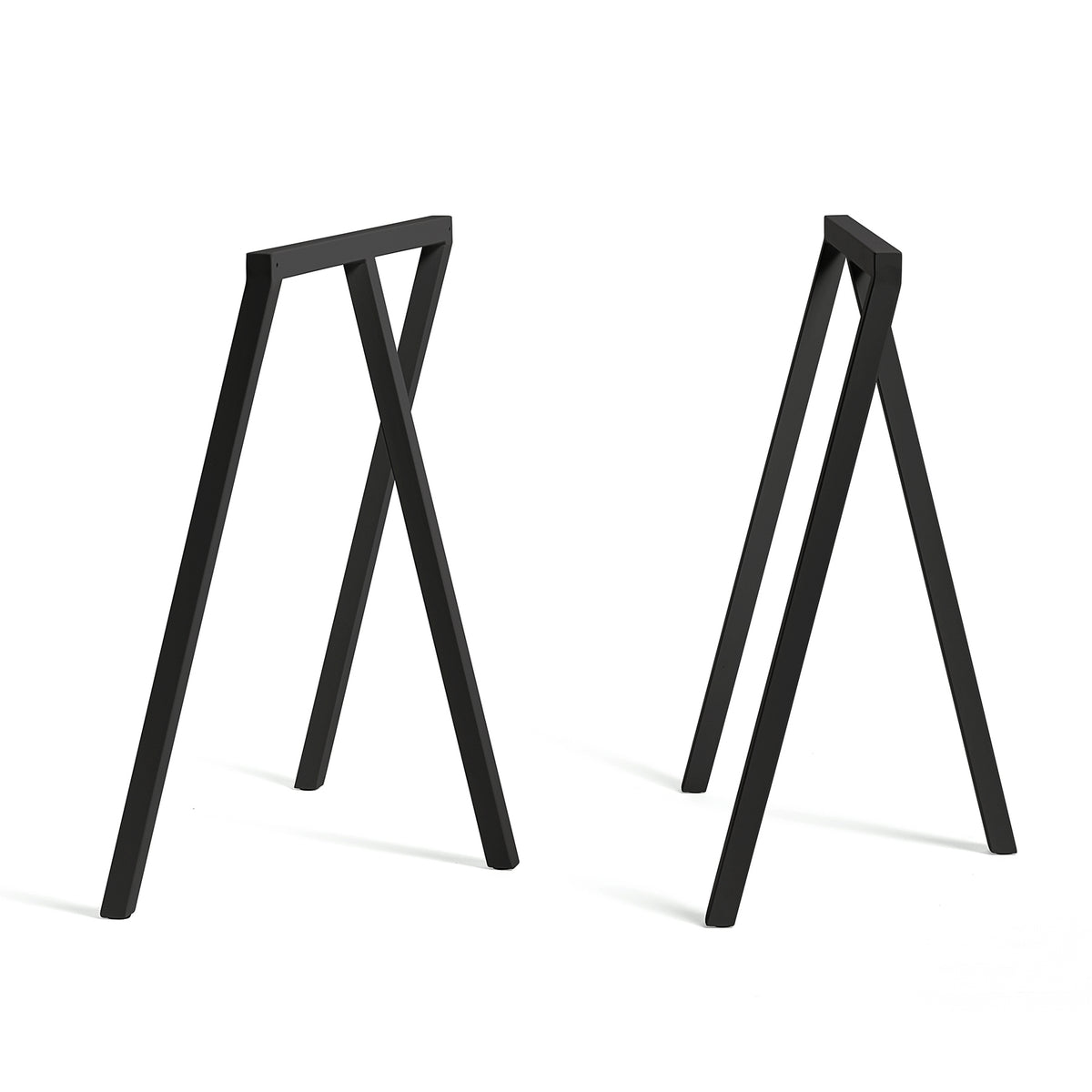 HAY - Loop Stand Frame Tischböcke | H 72 cm / schwarz