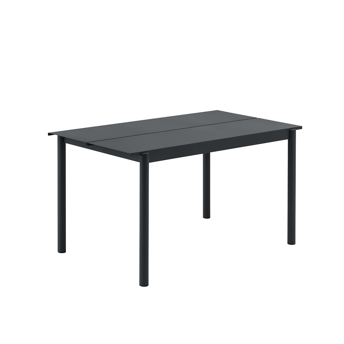 Muuto - Linear Steel Tisch | 140 x 75 cm / schwarz