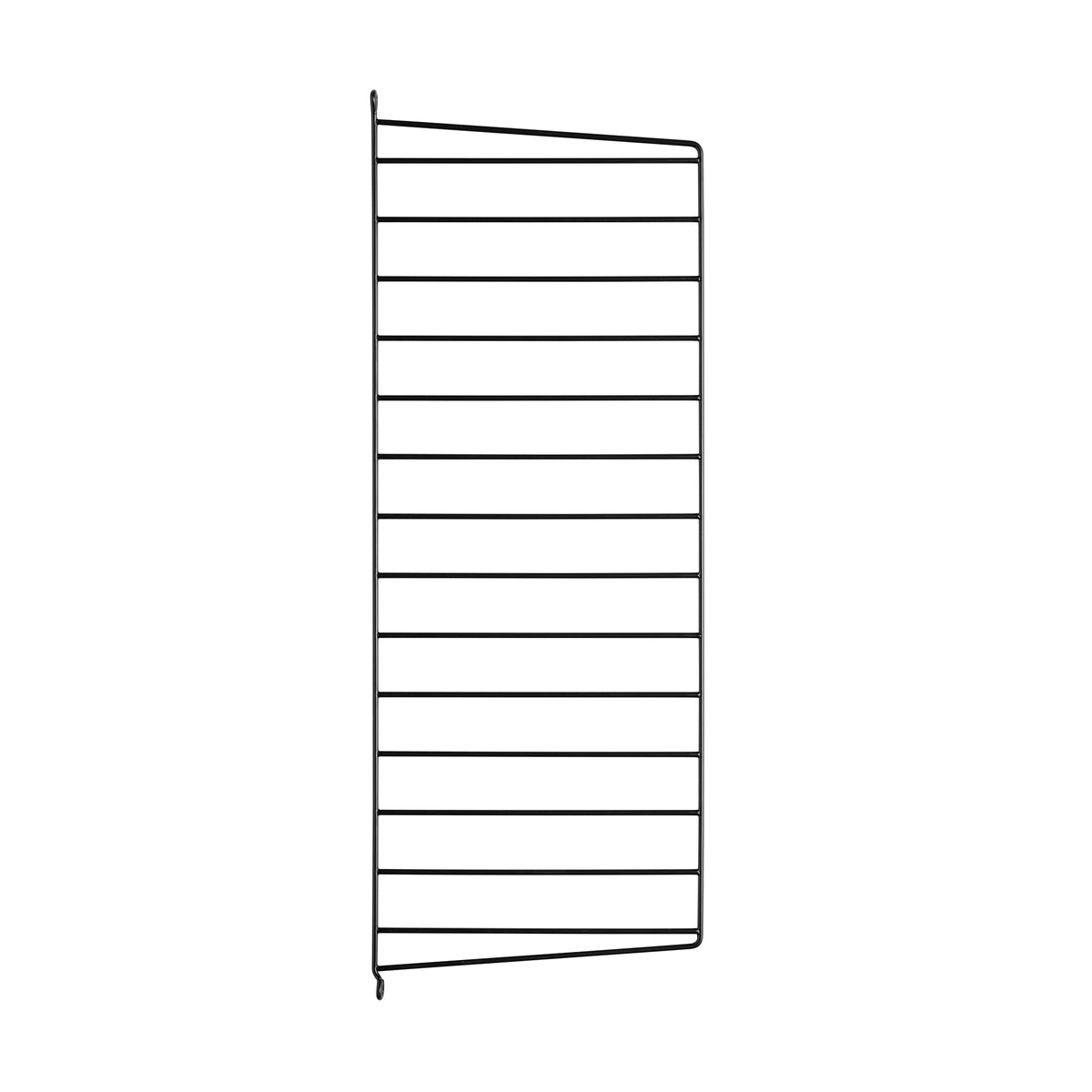 String - Wandleiter 30 cm | einzeln / 75 cm / schwarz