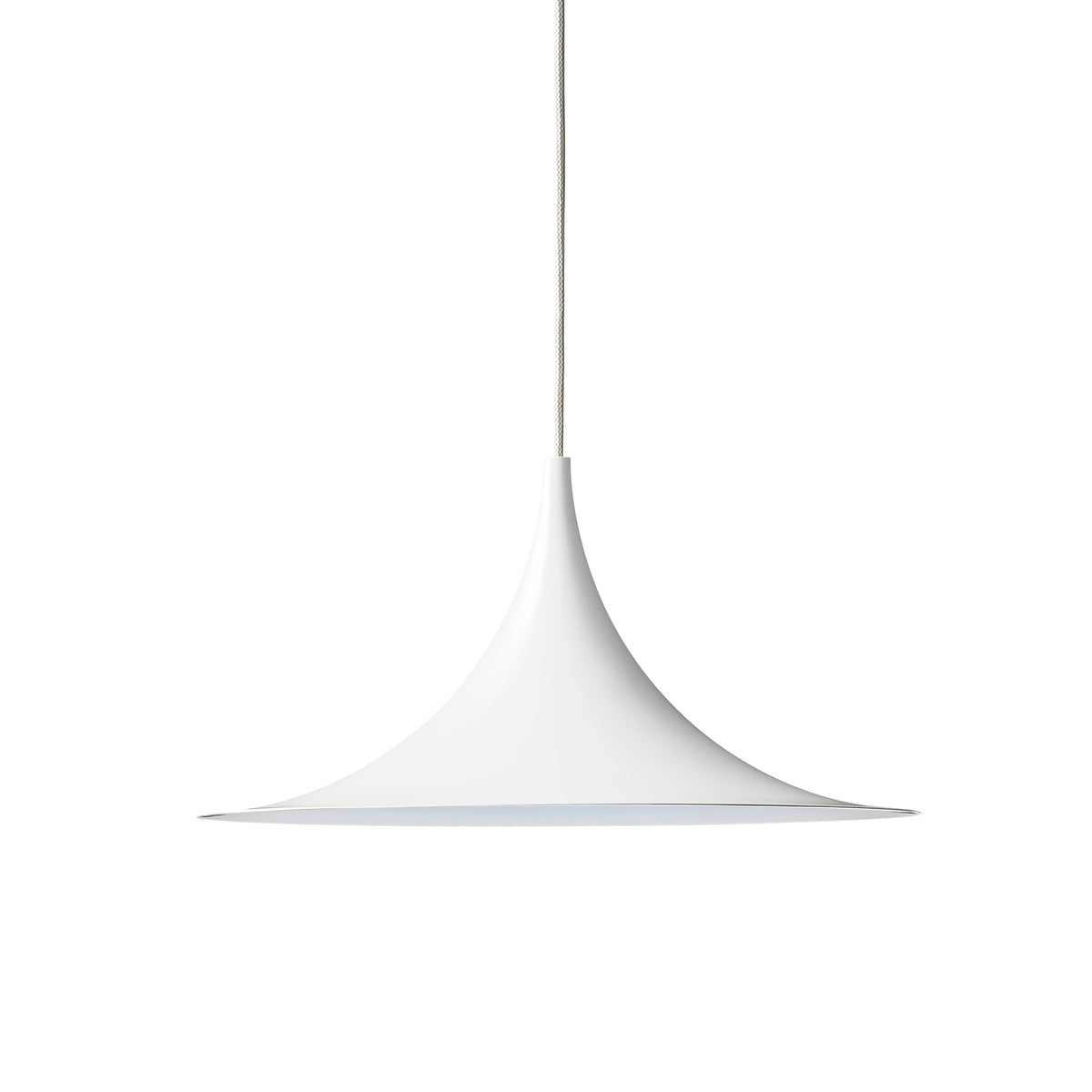 Gubi - Semi Pendelleuchte Ø 30 cm | weiß