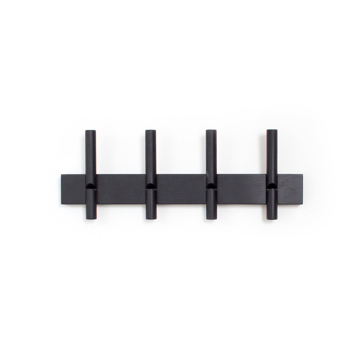 We Do Wood - Roon &amp; Rahn Reces Wandgarderobe | 48 cm / Eiche/schwarz
