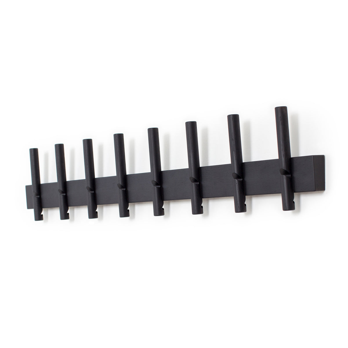 We Do Wood - Roon &amp; Rahn Reces Wandgarderobe | 98 cm / Eiche/schwarz